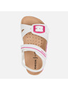 Geox Fehér lányok Geox Chalki szandál