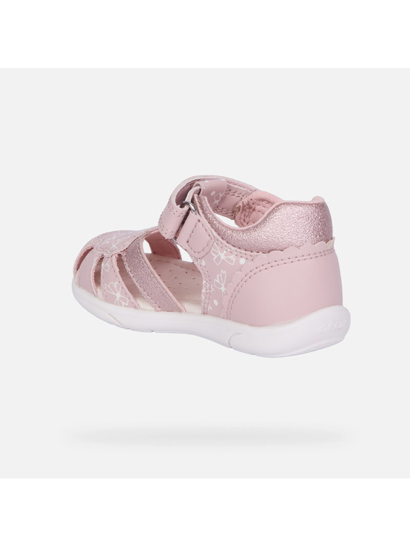 Geox Világos rózsaszín lány szandál első lépésekhez Geox Zapito
