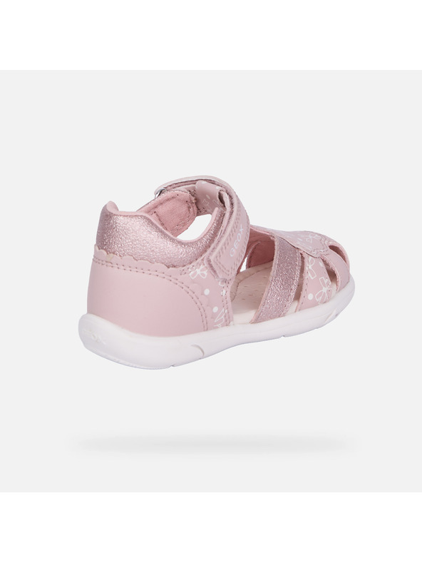 Geox Világos rózsaszín lány szandál első lépésekhez Geox Zapito