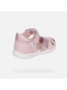 Geox Világos rózsaszín lány szandál első lépésekhez Geox Zapito
