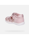 Geox Világos rózsaszín lány szandál első lépésekhez Geox Zapito
