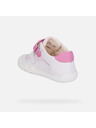 Geox Fehér lány barefoot sportcipő első lépésekhez Geox Steppieup