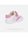 Geox Fehér lány barefoot sportcipő első lépésekhez Geox Steppieup