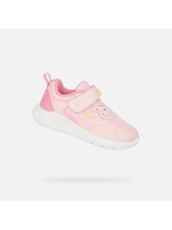 Geox Világos rózsaszín lány sportcipő Geox Sprintye