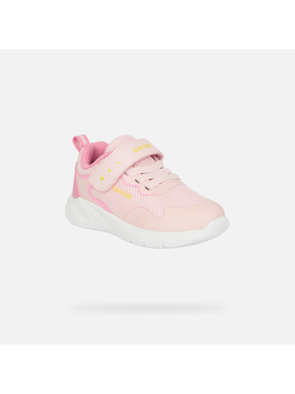Geox Világos rózsaszín lány sportcipő Geox Sprintye