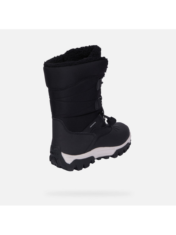 Geox Fekete fiú téli cipő Geox Himalaya