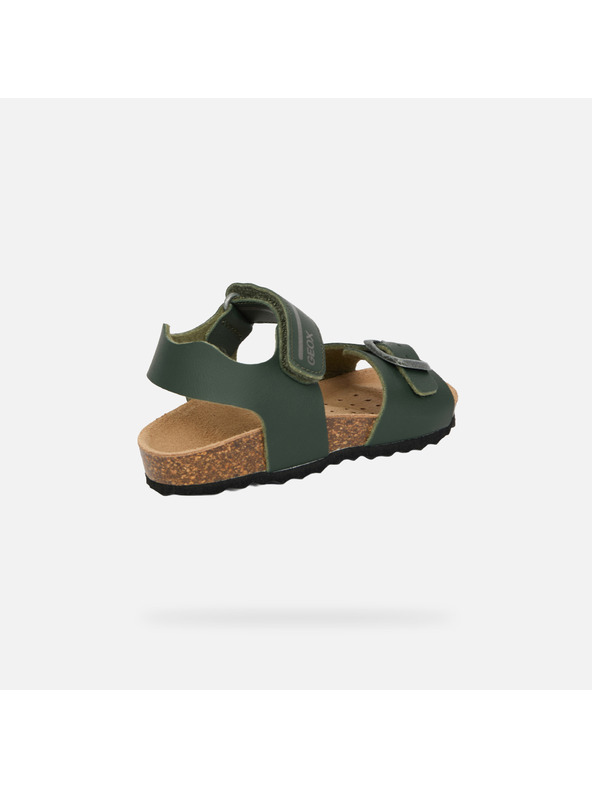 Geox Khaki fiú szandál Geox Chalki