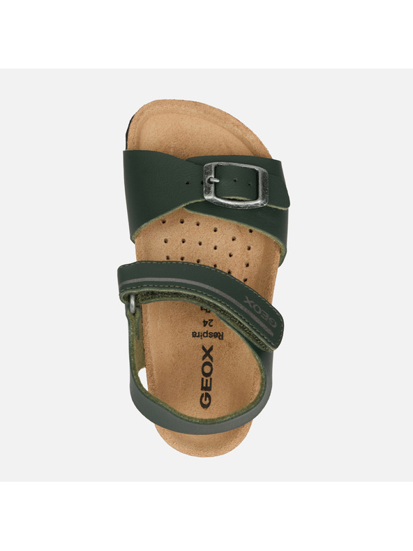 Geox Khaki fiú szandál Geox Chalki