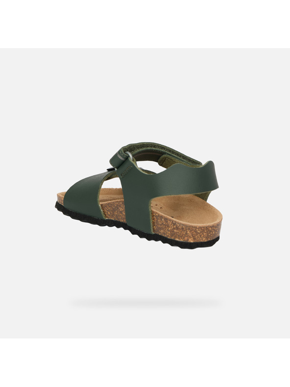 Geox Khaki fiú szandál Geox Chalki