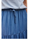 Moodo Lyocell kék szoknya Moodo
