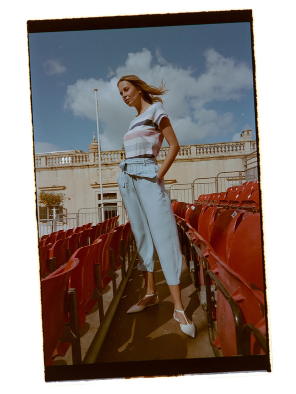 Moodo Culottes kék nadrág Moodo