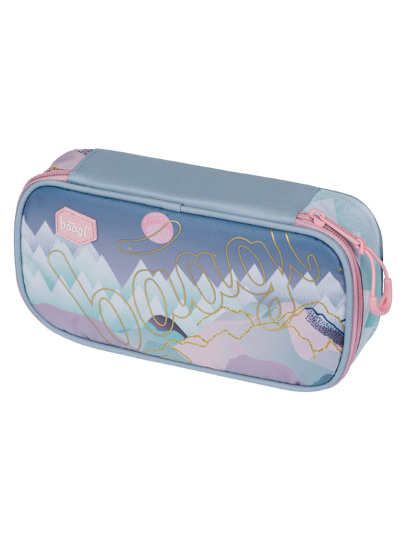 BAAGL  BAAGL 5 SET Skate Moon: hátizsák, tolltartó, zsák, deszkák, pénztárca