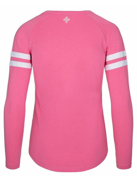 Kilpi Női pamut pólóing hosszú ujjal Kilpi MAGPIES-W Rózsaszín