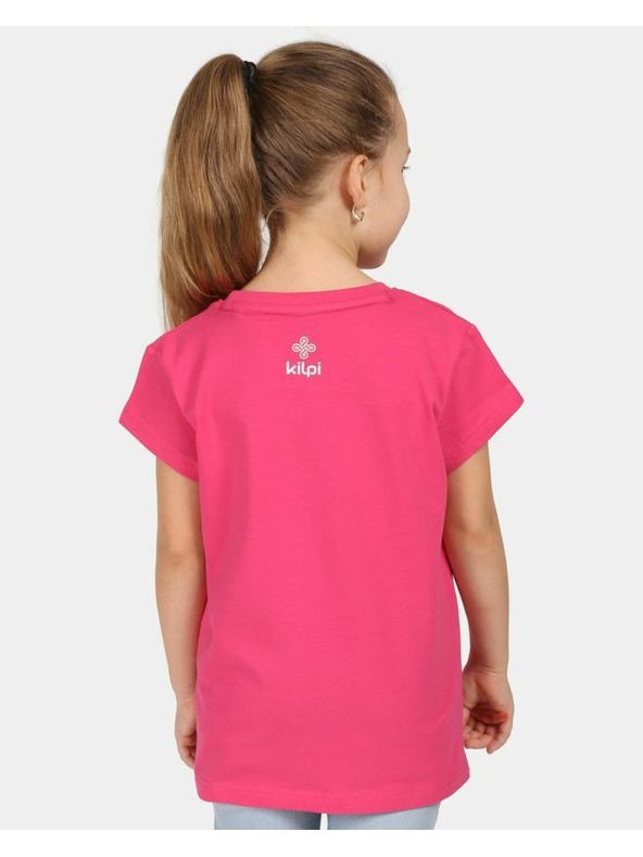 Kilpi Lány pamut pólő Kilpi ALBION-JG Rózsaszín