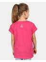 Kilpi Lány pamut pólő Kilpi ALBION-JG Rózsaszín