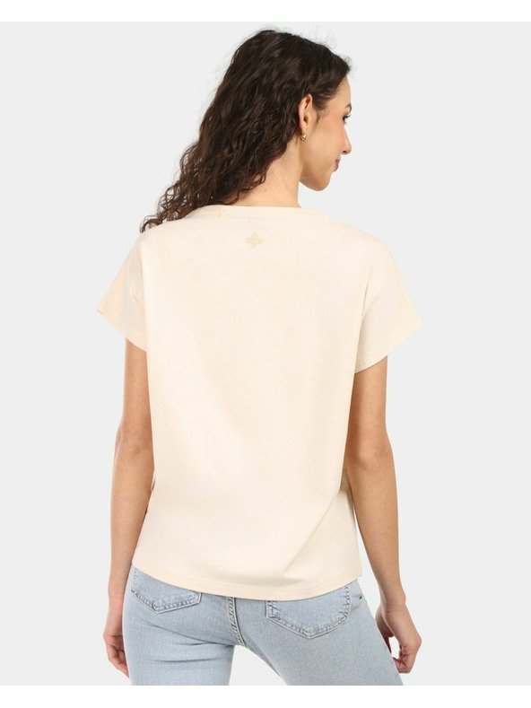 Kilpi Női pamut pólő Kilpi JERSIE-W Bézs