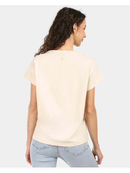 Kilpi Női pamut pólő Kilpi JERSIE-W Bézs