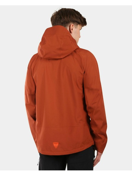 Kilpi Férfi hardshell vízálló kabát Kilpi MAMBA-M Barna