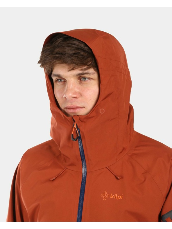 Kilpi Férfi hardshell vízálló kabát Kilpi MAMBA-M Barna