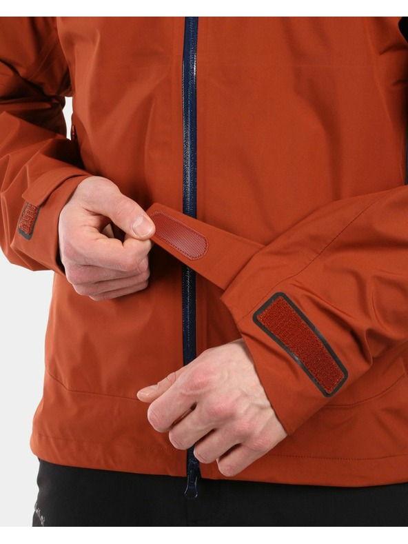 Kilpi Férfi hardshell vízálló kabát Kilpi MAMBA-M Barna