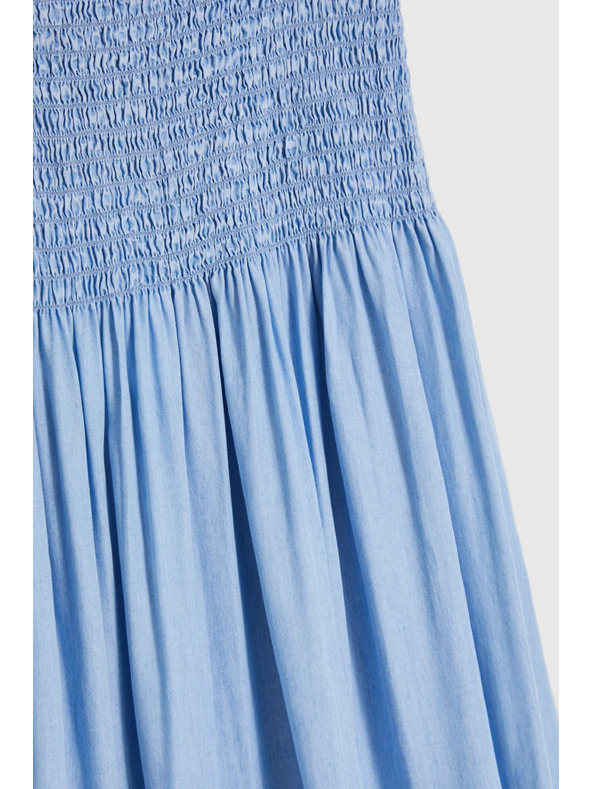 Moodo Lyocell kék szoknya Moodo