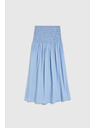 Moodo Lyocell kék szoknya Moodo