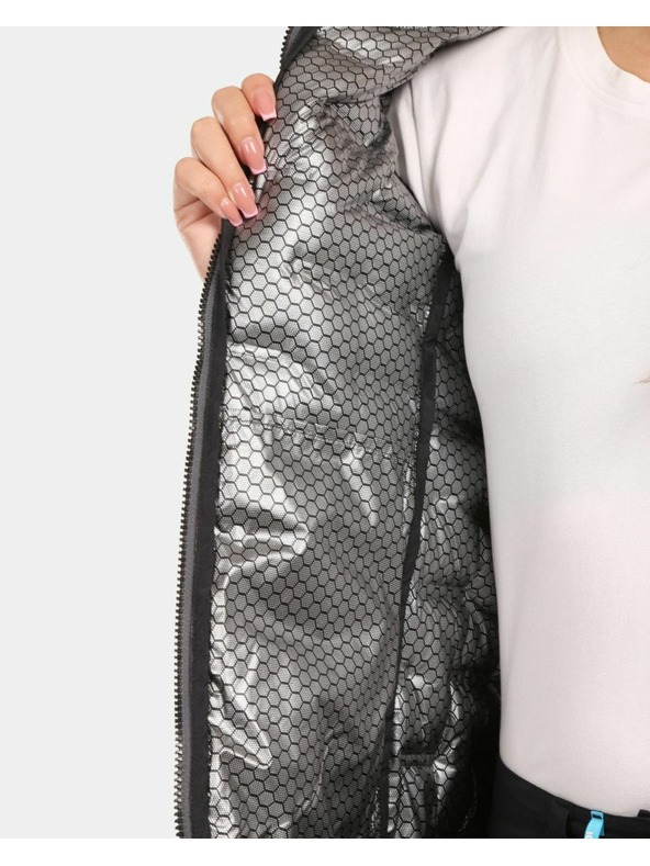 Kilpi Kilpi ALBA-W női bélelt kabát Fekete