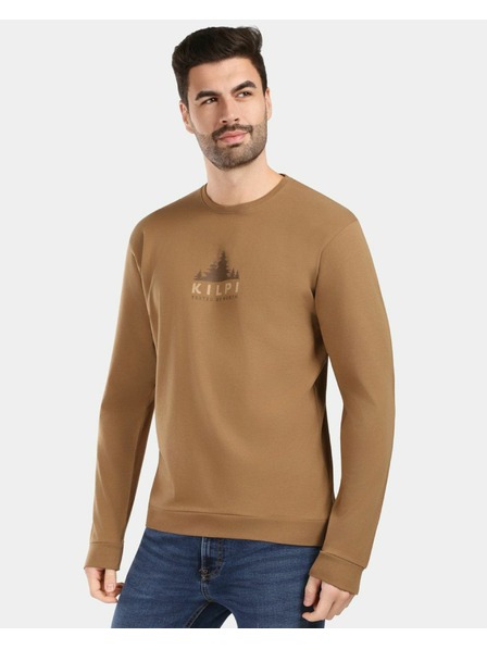 Kilpi Férfi hosszú ujjú pamut pólő Kilpi BASE-M Barna