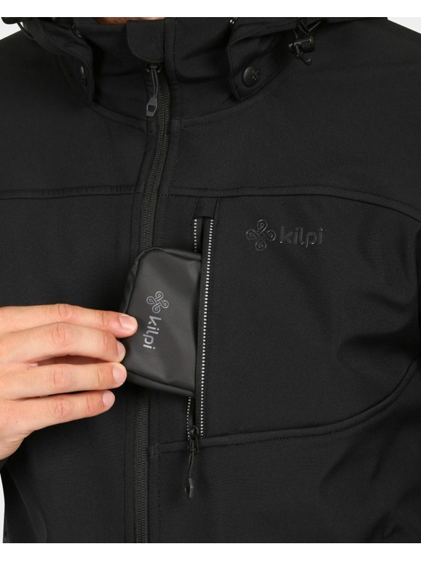 Kilpi Férfi softshell dzseki Kilpi RAVIO-M Fekete