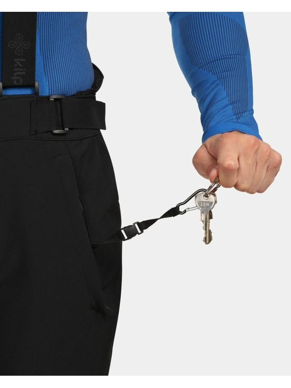 Kilpi Férfi softshell síelőnadrág Kilpi RHEA-M Fekete