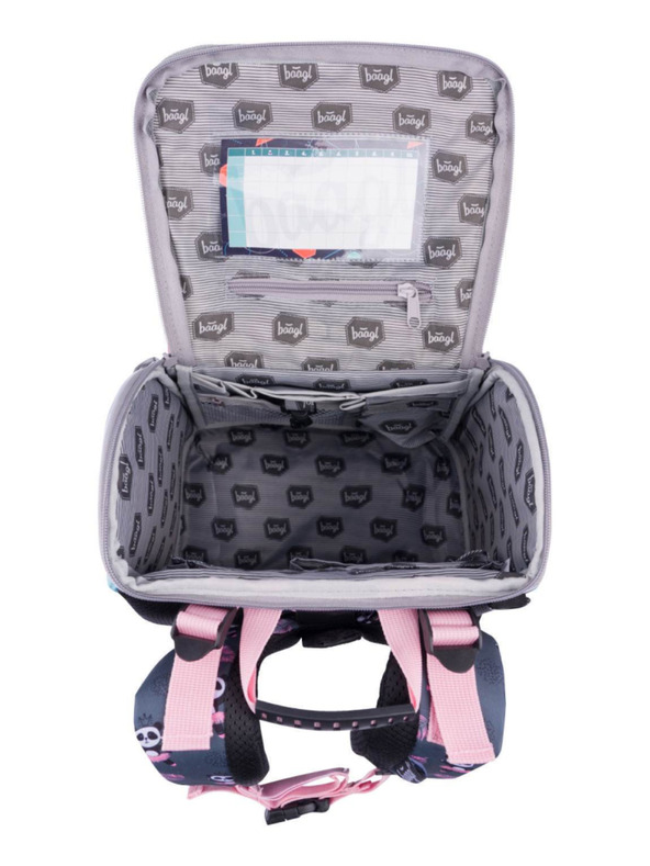 BAAGL  BAAGL SET 5 Zippy Panda: aktitáska, tolltartó, tasak, kötény, pénztárca