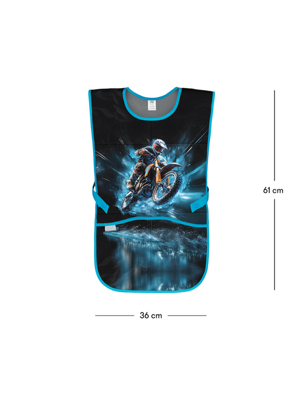 BAAGL  Kék gyerek kötény Motoros Baagl