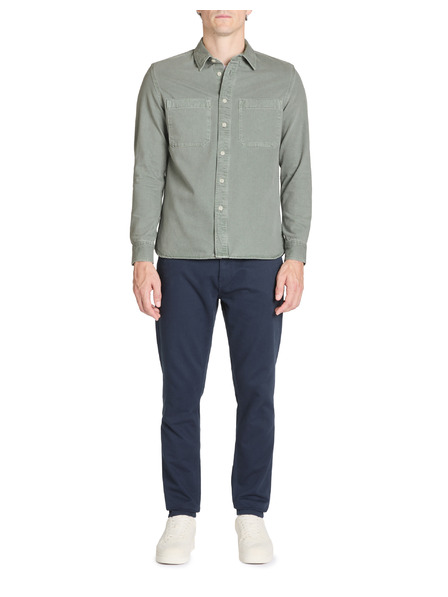 Celio Szürke férfi pamut ing Celio Fegetiml