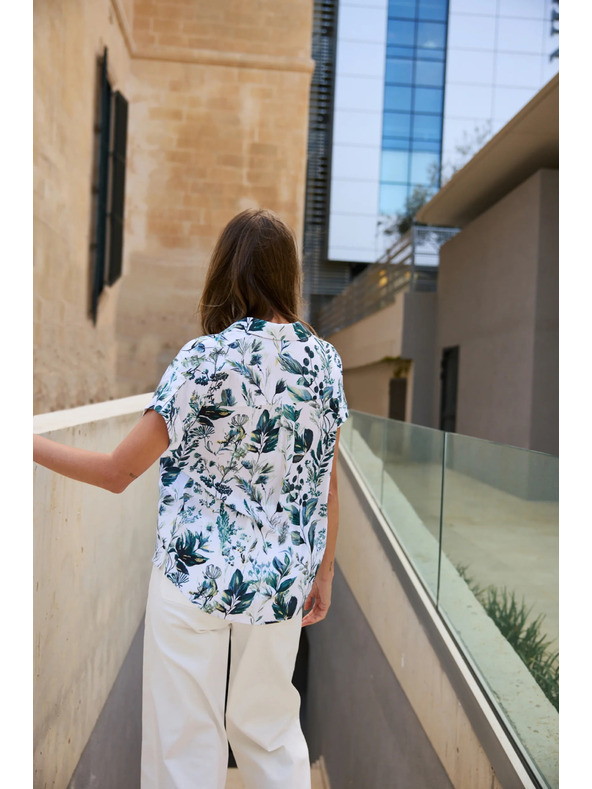 Moodo Fehér viszkóz ing Moodo