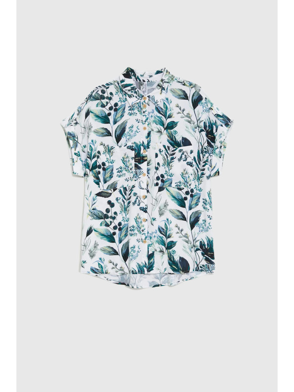 Moodo Fehér viszkóz ing Moodo