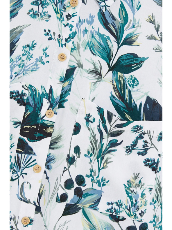 Moodo Fehér viszkóz ing Moodo