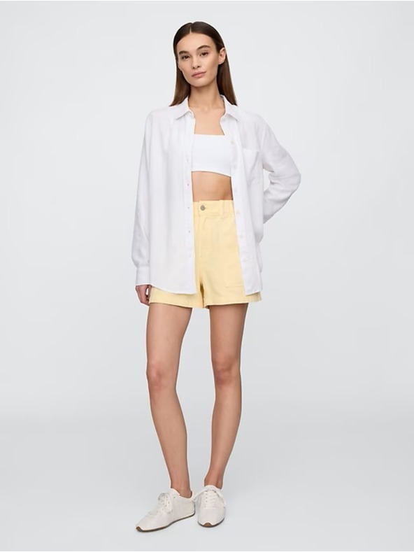GAP Oversize len ing Easy Shirt GAP