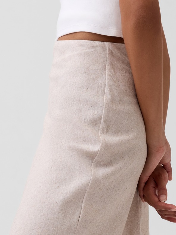 GAP Vászon maxi szoknya GAP