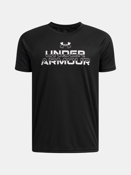 Under Armour Fiú póló Under Armour UA Tech Split Wordmark SS