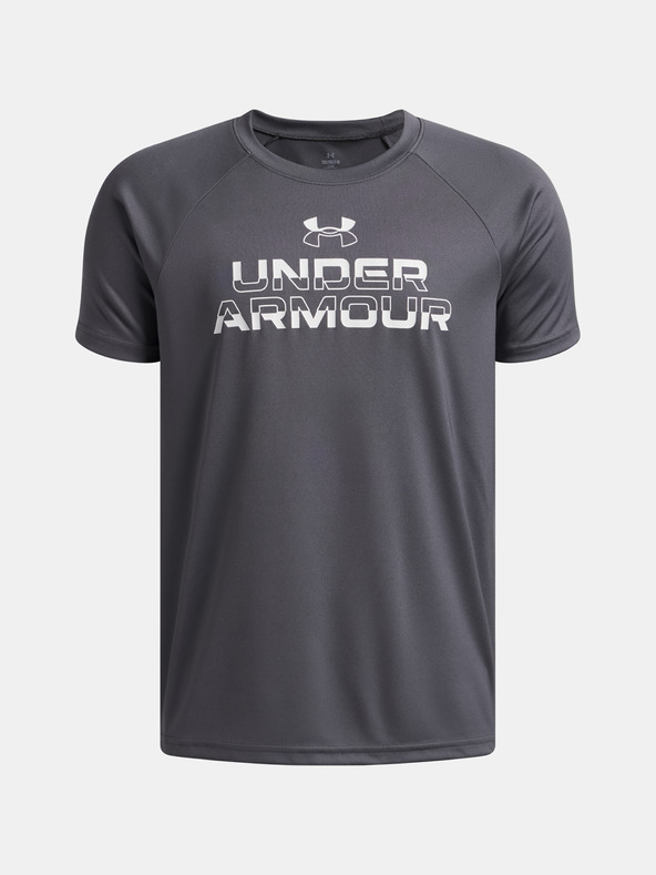 Under Armour Fiú póló Under Armour UA Tech Split Wordmark SS