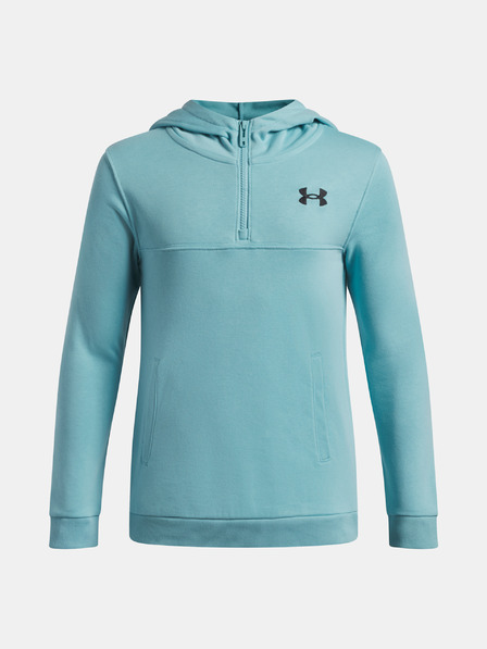 Under Armour Fiú felső Under Armour UA RIVAL LW 1/4 ZIP HOODIE
