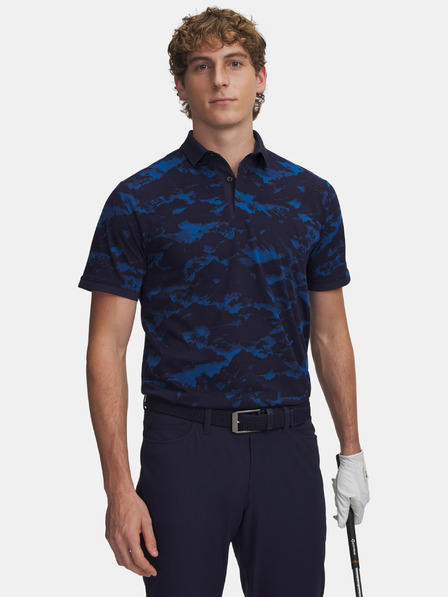 Under Armour Férfi póló Under Armour UA ArmourDry Print Rib Polo