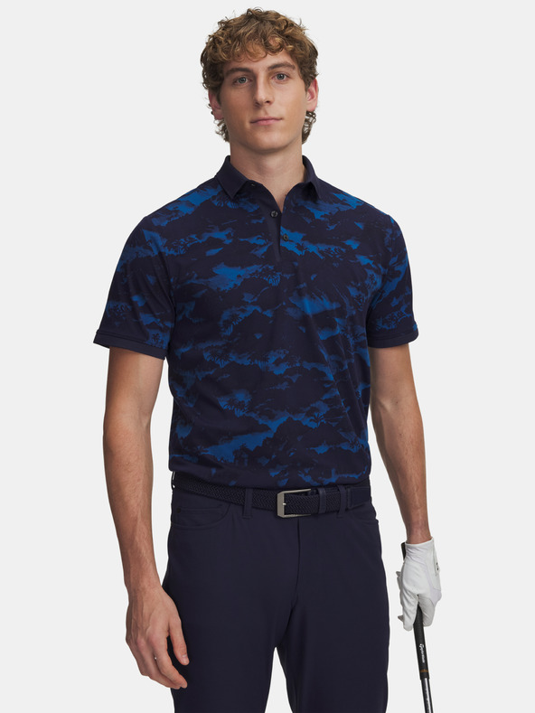 Under Armour Férfi póló Under Armour UA ArmourDry Print Rib Polo