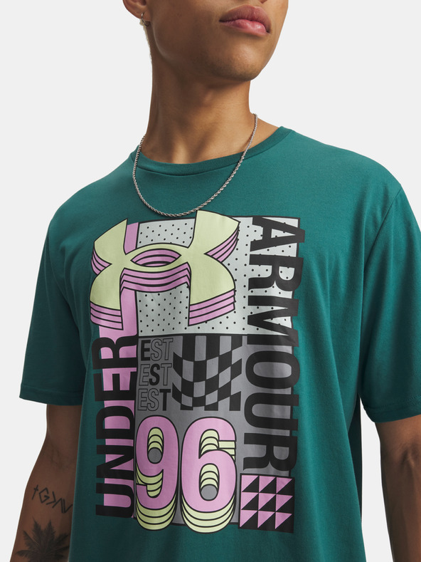 Under Armour Férfi póló Under Armour UA M LOGO COLLAGE SS