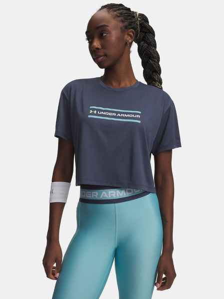 Under Armour Női póló Under Armour Tech Branded Crop SS
