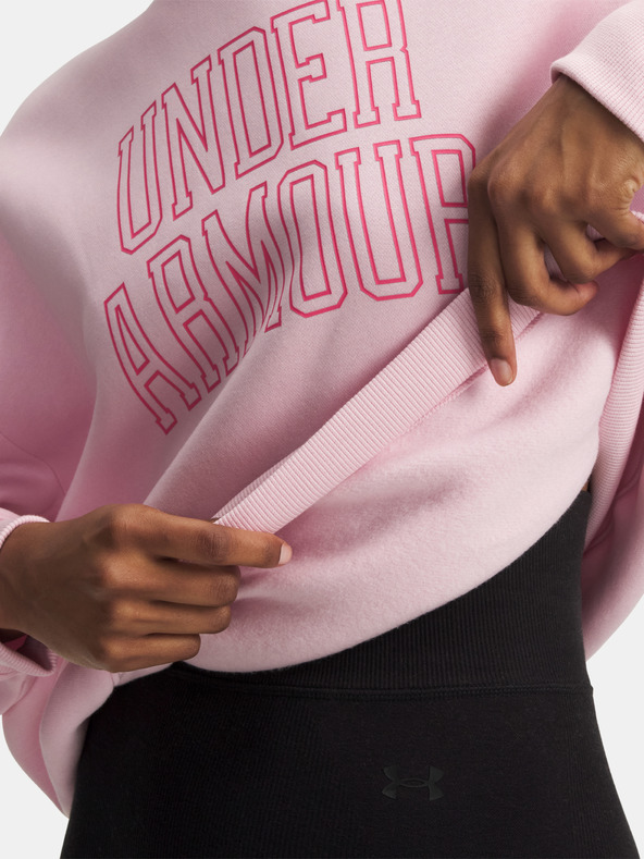 Under Armour Női felső Under Armour Rival Flc OS Varsity Crew