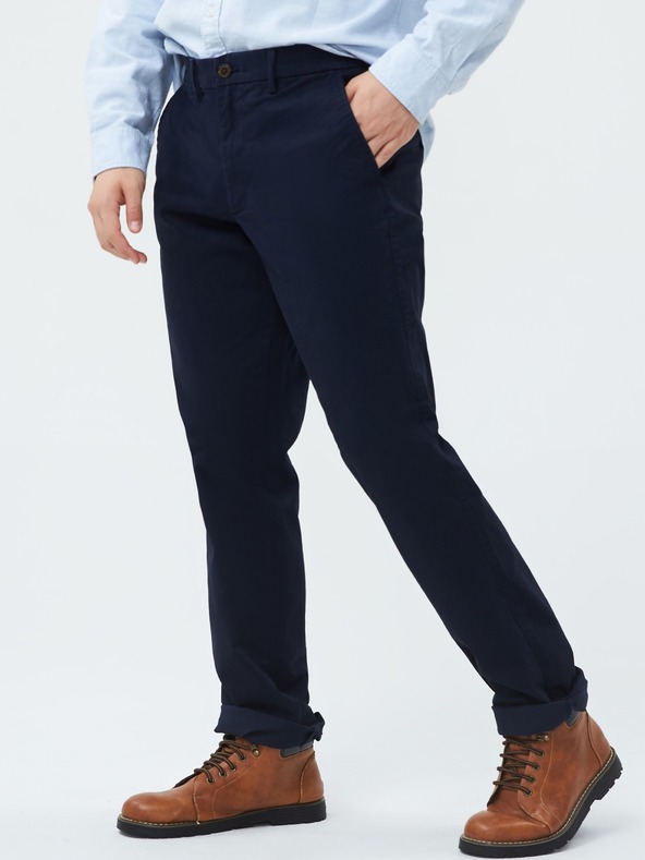 GAP Khaki nadrág straight GapFlex-szel GAP