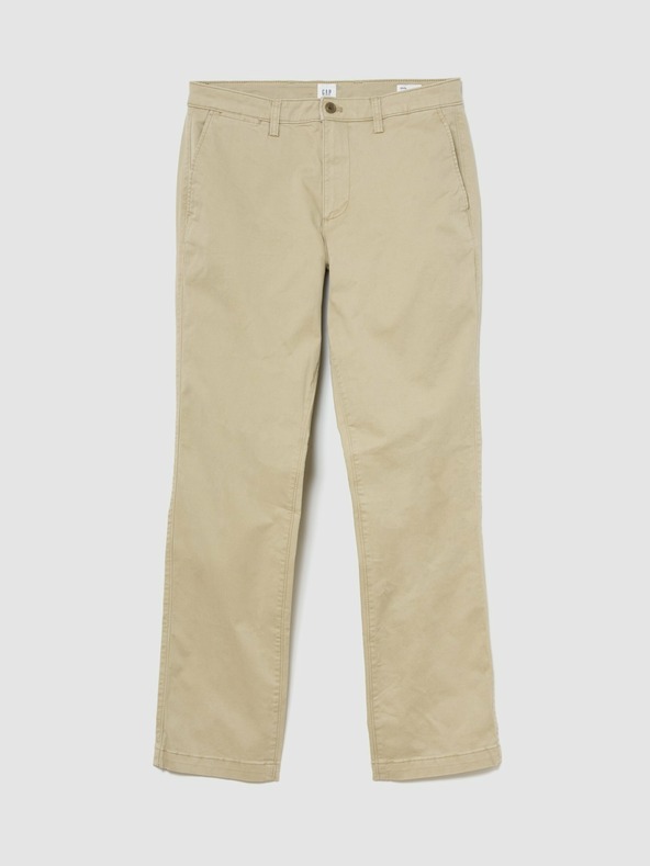 GAP Khaki nadrág straight GapFlex-szel GAP