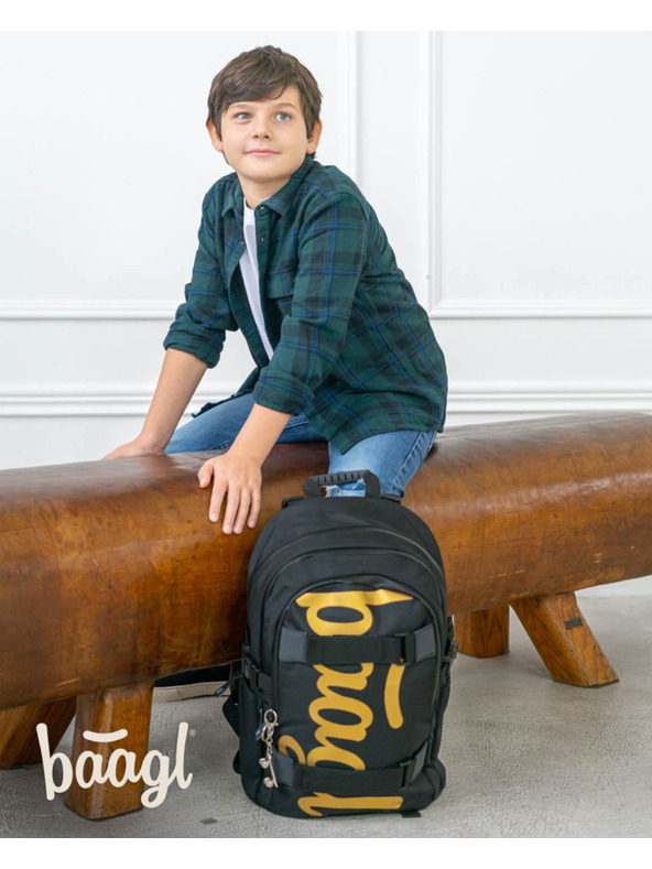 BAAGL  BAAGL Skate Gold iskolai hátizsák