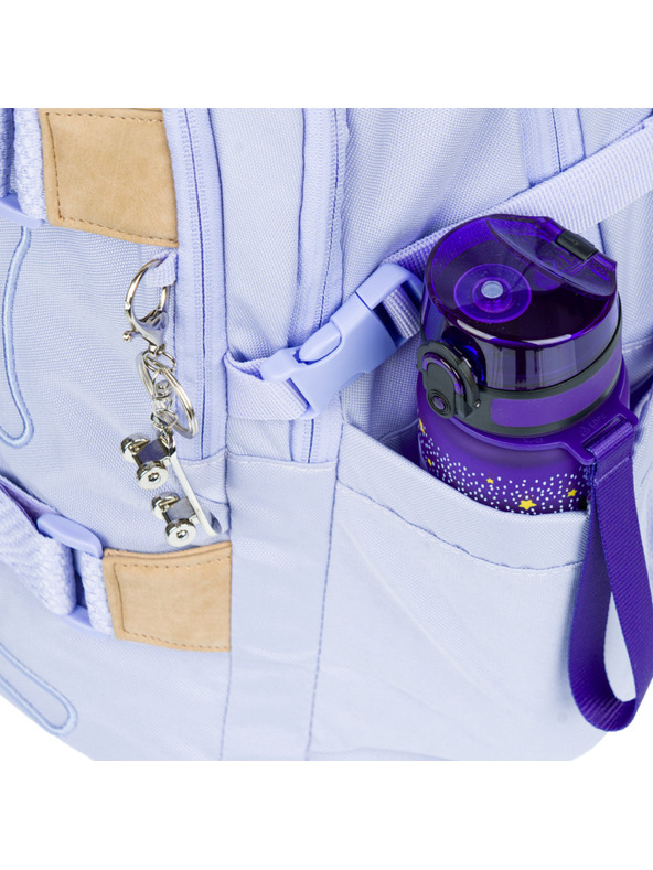 BAAGL  BAAGL 3 SET Skate Lilac: hátizsák, tolltartó, táska